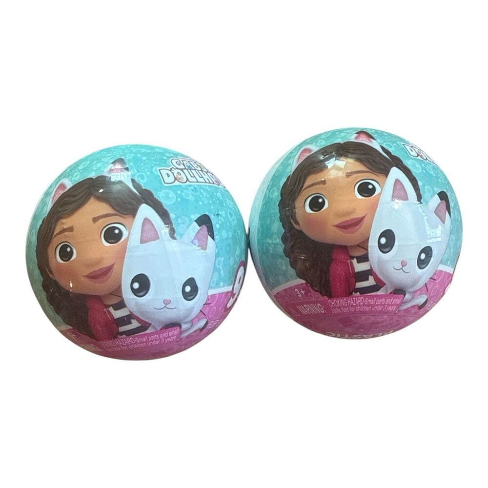 ZURU 5 Surprise Gabby’s Dollhouse Mystery Capsules Lot of 2 Sealed NEW